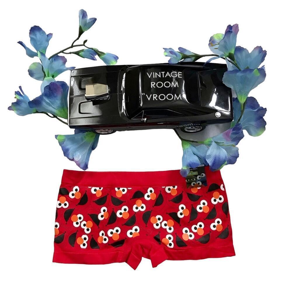 Sesame Street NWT Elmo Seamless Boyshort Panties Women Size L *See Description*